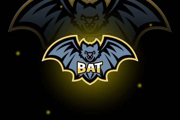 Bat Logo E-Sport Gaming: Graphics for Logos
