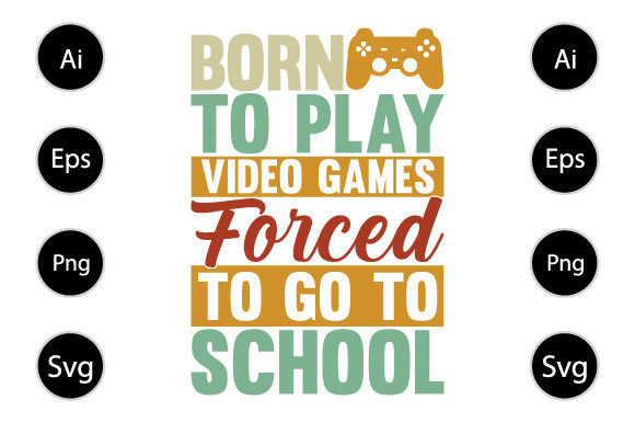 Born to Play Video Games: A Designer’s Embroidery Review