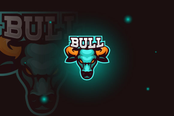 Bull Logo E-Sport Gaming: Graphics for Logos