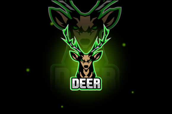 Deer Logo E-Sport Gaming Graphics for Logos