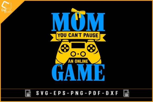 Gaming Mom Crafts: Graphics for Mugs & Shirts