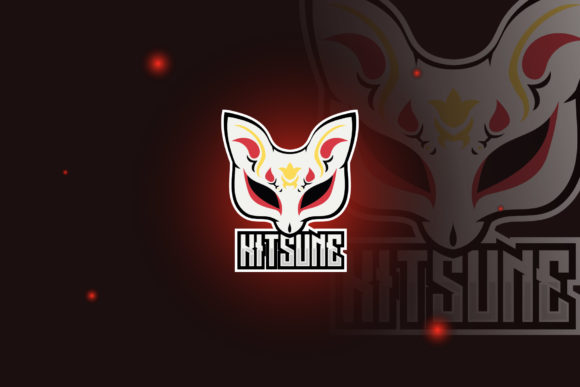 Kitsune Logo E-Sport Gaming Graphics & Logos