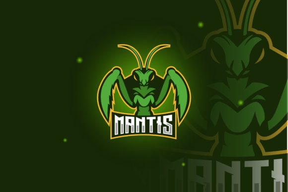 Mantis Logo E-Sport Gaming: Graphics for Logos