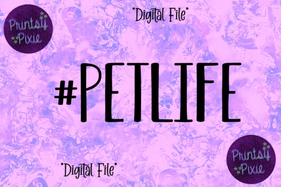 Pet Life Graphics for Modern Crafts