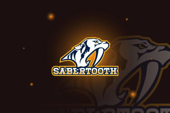 Sabertooth Logo E-Sport Gaming: Graphics & Logos Review