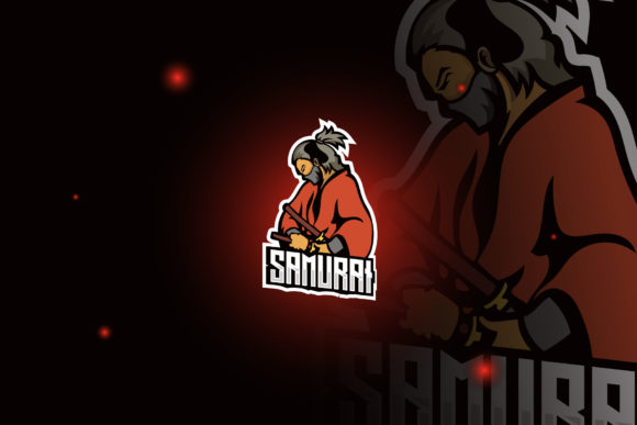 Samurai Logo E-Sport Gaming: Graphics for Logos