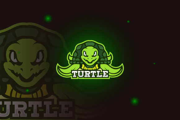 Turtle Logo E-Sport Gaming: Graphics & Logos